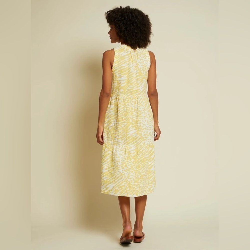 Nation LTD Nadie Tiered Tank Midi Dress in Wild - Picture 3 of 10